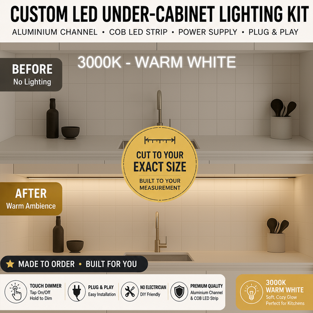 Alumo Bench Lighting Kit - 3000K (Warm White)