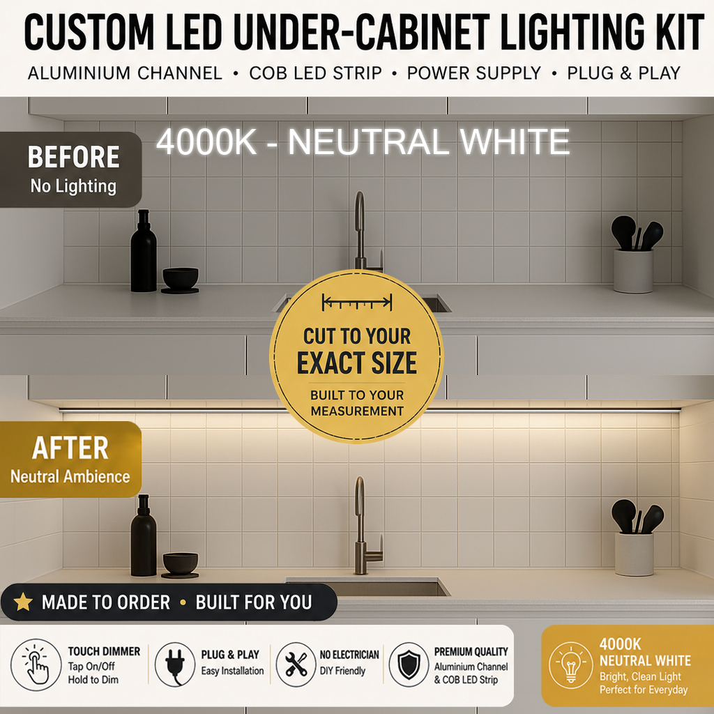 Alumo Bench Lighting Kit - 4000K (Neutral White)